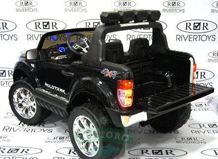 Детский электромобиль NEW FORD RANGER 4WD черный (ЛИЦЕНЗИОННАЯ МОДЕЛЬ)