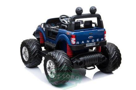 Детский электромобиль FORD RANGER MONSTER TRUCK 4WD DK-MT550 синий Детский электромобиль FORD RANGER MONSTER TRUCK 4WD DK-MT550 синий