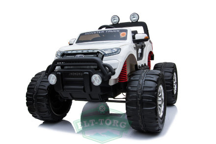 Детский электромобиль FORD RANGER MONSTER TRUCK 4WD DK-MT550 белый Детский электромобиль FORD RANGER MONSTER TRUCK 4WD DK-MT550 белый