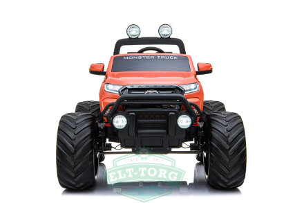 Детский электромобиль FORD RANGER MONSTER TRUCK 4WD DK-MT550 оранжевый