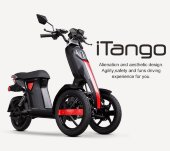 Электроскутер Doohan iTango HO 1200W Черный Электроскутер Doohan iTango HO 1200W Черный