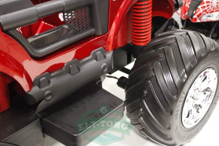 Детский электромобиль FORD RANGER MONSTER TRUCK 4WD DK-MT550 красный