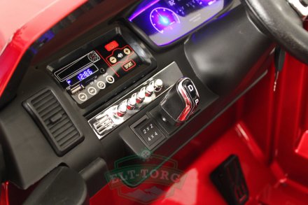 Детский электромобиль FORD RANGER MONSTER TRUCK 4WD DK-MT550 красный