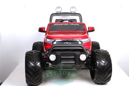 Детский электромобиль FORD RANGER MONSTER TRUCK 4WD DK-MT550 красный