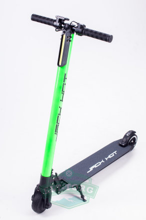 Электросамокат JACK HOT LIGHT 250w (8,8Ah) Green+black