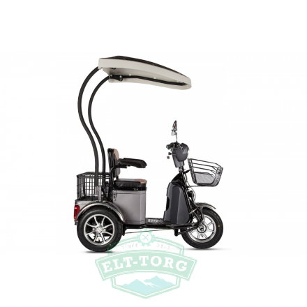 Пассажирский электроцикл Rutrike S1 V2, с крышей