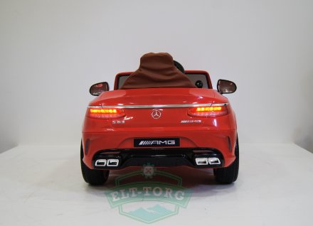 Электромобиль RiverToys Mercedes-Benz S63-RED