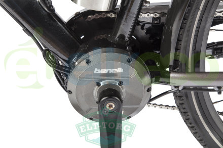 Велогибрид Benelli Center Motor Navigator 350W с кареточным мотором Велогибрид Benelli Center Motor Navigator 350W с кареточным мотором
