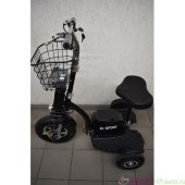 Электросамокат EL-Sport Zappy (С ПЕРЕДНЕЙ ВИЛКОЙ) 500W (48v/12Ah)