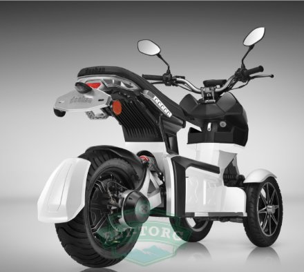 Электроскутер iTank Doohan EV3 1500W зеленый
