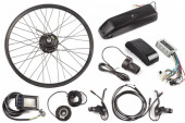 КОМПЛЕКТ Eltreco 48V 500W LCD 27.5" + АКБ 48V 10А/ч (HL)