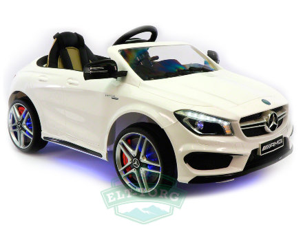 Детский электромобиль River Toys Mercedes-Benz CLA45 60 W Белый Детский электромобиль River Toys Mercedes-Benz CLA45 60 W Белый