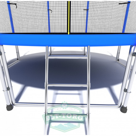Батут i-JUMP CLASSIC 14ft 4,27м с нижней сетью и лестницей (blue) Батут i-JUMP CLASSIC 14ft 4,27м с нижней сетью и лестницей (blue)