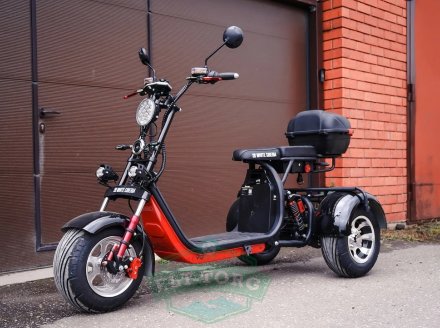 Электротрицикл White Siberia CityCoco PRO TRIKE+ 3000W Электротрицикл White Siberia CityCoco PRO TRIKE+ 3000W
