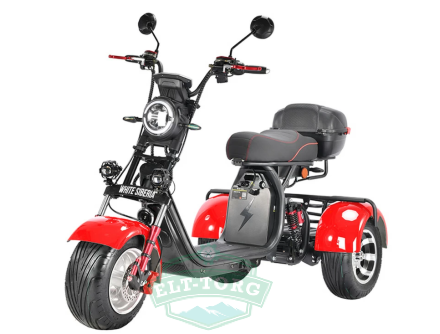 Электротрицикл White Siberia CityCoco PRO TRIKE+ 3000W Электротрицикл White Siberia CityCoco PRO TRIKE+ 3000W