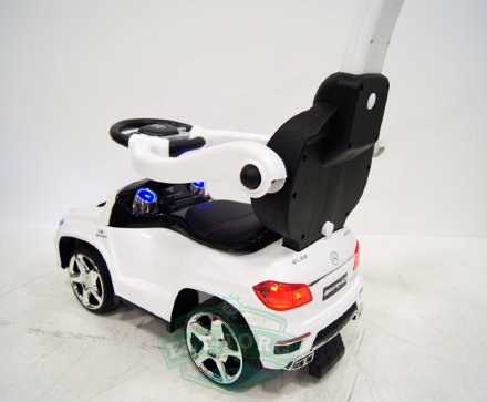 Детский электромобиль RiverToys Толокар Mercedes-Benz GL63 A888AA-M-WHITE Детский электромобиль RiverToys Толокар Mercedes-Benz GL63 A888AA-M-WHITE