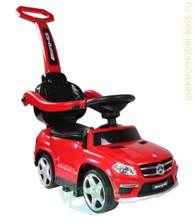 Электромобиль RiverToys Толокар Mercedes-Benz GL63 A888AA-M-RED Электромобиль RiverToys Толокар Mercedes-Benz GL63 A888AA-M-RED