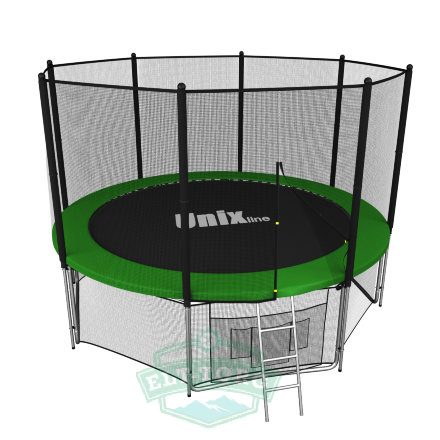 "Батут UNIX line 8 ft Black&Brown (inside)" "Батут UNIX line 8 ft Black&Brown (inside)"