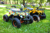 Электроквадроцикл MYTOY 500D Lux желтый Электроквадроцикл MYTOY 500D Lux желтый