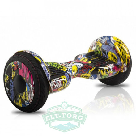 Гироскутер Smart Balance Wheel Suv New 10.5 Premium Граффити Желтый