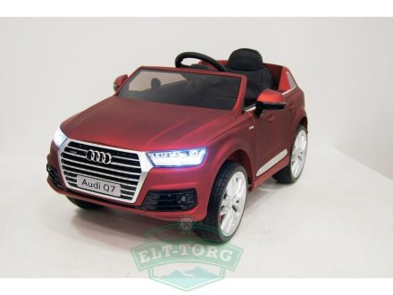 Электромобиль RiverToys AUDI Q7-QUATTRO-RED-MATT