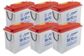 Комплект тяговых аккумуляторов 6-GFM-120 (60V120A/H C20) Комплект тяговых аккумуляторов 6-GFM-120 (60V120A/H C20)