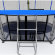 Батут i-JUMP Elegant 16ft 4,88м с нижней сетью и лестницей (blue) Батут i-JUMP Elegant 16ft 4,88м с нижней сетью и лестницей (blue)