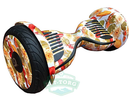 Гироскутер Smart Balance Wheel Suv New 10.5 Premium Желтый Цветок Гироскутер Smart Balance Wheel Suv New 10.5 Premium Желтый Цветок