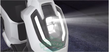 Электрический скутер Doohan iDou 350w BOSCH 16Ah Белый