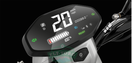 Электрический скутер Doohan iDou 350w BOSCH 16Ah Белый