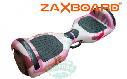 Гироскутер ZAXBOARD ZX-6 Милитари розовый Гироскутер ZAXBOARD ZX-6 Милитари розовый