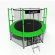 Батут i-JUMP CLASSIC 14ft 4,27м с нижней сетью и лестницей (green) Батут i-JUMP CLASSIC 14ft 4,27м с нижней сетью и лестницей (green)