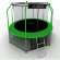 Батут i-JUMP Elegant 14ft 4,27м с нижней сетью и лестницей (green) Батут i-JUMP Elegant 14ft 4,27м с нижней сетью и лестницей (green)