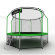 Батут i-JUMP Elegant 14ft 4,27м с нижней сетью и лестницей (green) Батут i-JUMP Elegant 14ft 4,27м с нижней сетью и лестницей (green)
