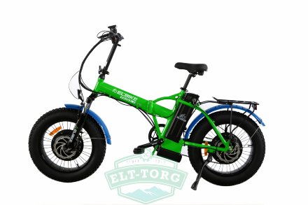 Elbike Taiga 3 Twix зеленый сбоку Elbike Taiga 3 Twix зеленый сбоку