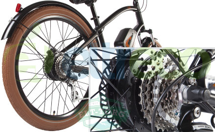 Велогибрид Leisger CD5 Cruiser 350W Велогибрид Leisger CD5 Cruiser 350W