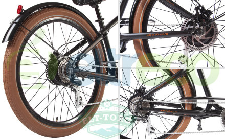 Велогибрид Leisger CD5 Cruiser 350W Велогибрид Leisger CD5 Cruiser 350W