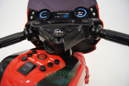 Электромобиль RiverToys MOTO O888OO-RED
