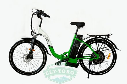 Elbike Galant Big Elite зеленый сбоку Elbike Galant Big Elite зеленый сбоку