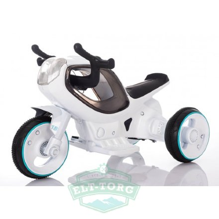 Электромобиль RiverToys MOTO HC-1388-WHITE