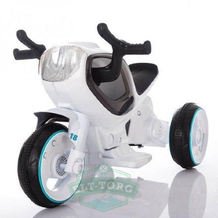 Электромобиль RiverToys MOTO HC-1388-WHITE