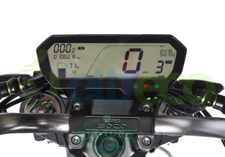 Электромотоцикл Soco Super TS 1950w красный
