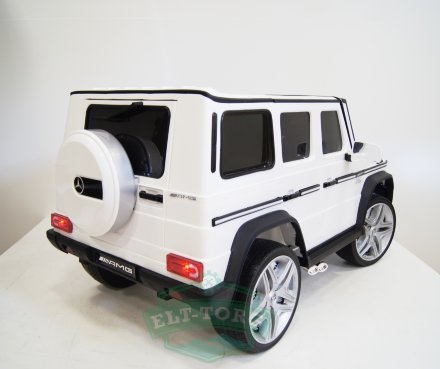 Электромобиль RiverToys Mercedes-Benz-G65-AMG-WHITE