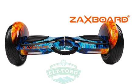 Гироскутер ZAXBOARD ZX-10 lite Огонь и лед Гироскутер ZAXBOARD ZX-10 lite Огонь и лед
