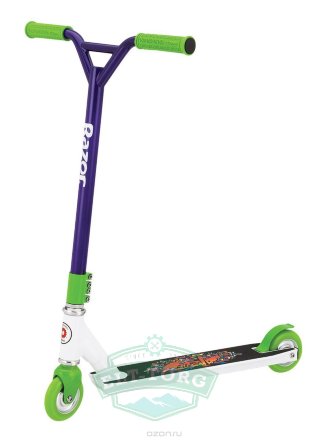 Самокат Razor Beast v3 Бело-фиолетовый Самокат Razor Beast v3 Бело-фиолетовый
