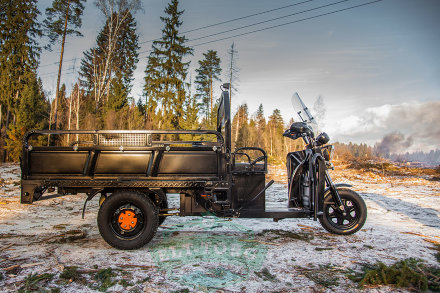 Грузовая электрическая тележка Rutrike D4 1800 60V1500W LUX Грузовая электрическая тележка Rutrike D4 1800 60V1500W LUX