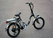 Электровелосипед компактный E-motions City King 350W (new style rear) черный Электровелосипед компактный E-motions City King 350W (new style rear) черный