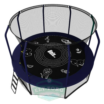 Батут UNIX line SUPREME GAME 8 ft (blue) Батут UNIX line SUPREME GAME 8 ft (blue)