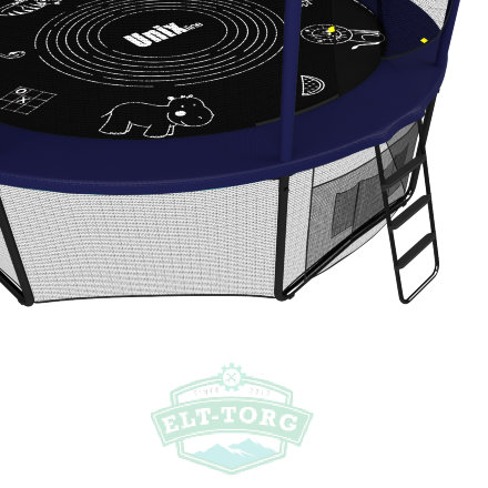 Батут UNIX line SUPREME GAME 8 ft (blue) Батут UNIX line SUPREME GAME 8 ft (blue)