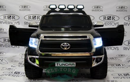 Детский электромобиль TOYOTA TUNDRA JJ2255 черный (ЛИЦЕНЗИОННАЯ МОДЕЛЬ)